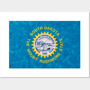 State flag of South Dakota Posters and Art